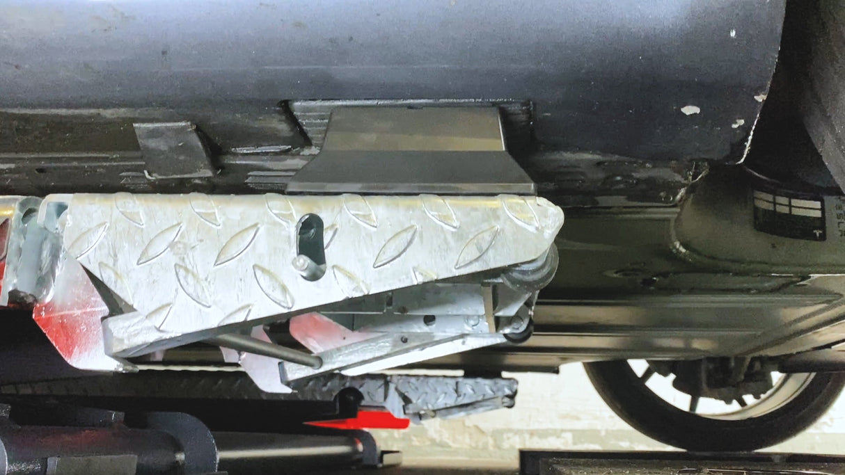 Gummiklotz für Elektro- und Hybridfahrzeuge für Scherenhebebühnen Abmessungen 140 x 100 x 60 mm