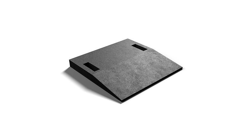rampa di accesso 500 x 500 x 50 mm