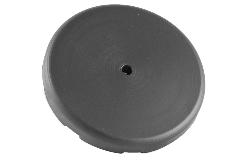 Tampone in gomma compatibile con ponti sollevatori PROVAC, REAL e principalmente cinesi, diametro 120 mm