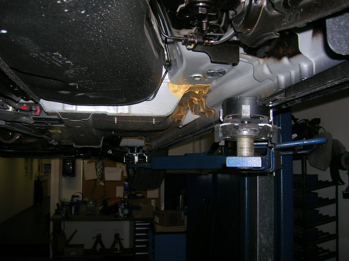 Special mount suitable for rubber pads with a diameter of 110-130 mm