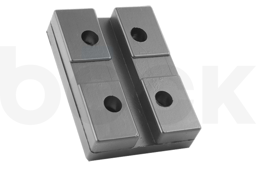 SILENT Gummiteller rubber pads