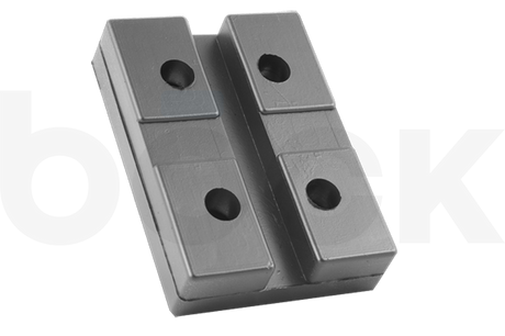 SILENT Gummiteller rubber pads