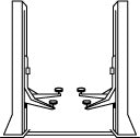 Two-post lift