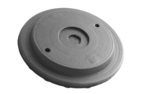 Rubber pad suitable for JAB BECKER lifts diameter 120 mm