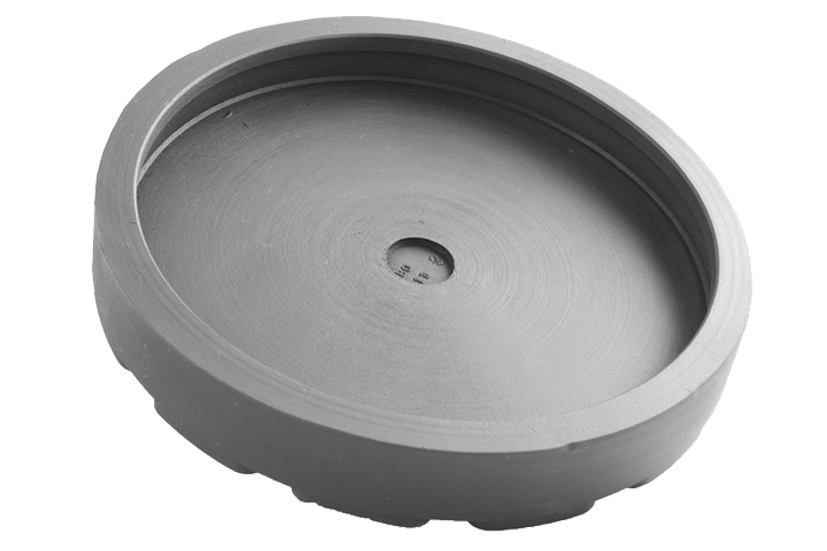 Tampone in gomma compatibile con ponti sollevatori RAVAGLIOLI diametro 148 mm