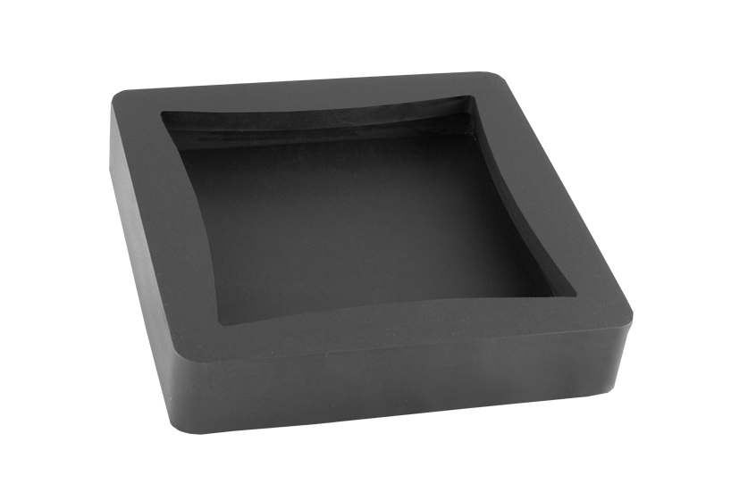 Plato de goma compatible con elevadores BENDPAK y RANGER, dimensiones 143 × 143 × 32 mm