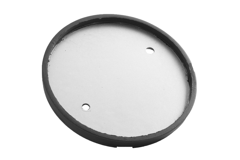 Tampon en caoutchouc avec plaque en acier adaptée aux élévateurs SLIFT, IME diamètre 122 mm