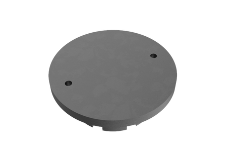 Rialzo in gomma compatibile con sollevatori NUSSBAUM diametro 120 mm