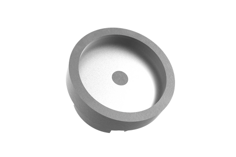 Tampone in gomma con piastra in acciaio compatibile con sollevatori RAVAGLIOLI, SIRIO, SPACE diametro 100 mm
