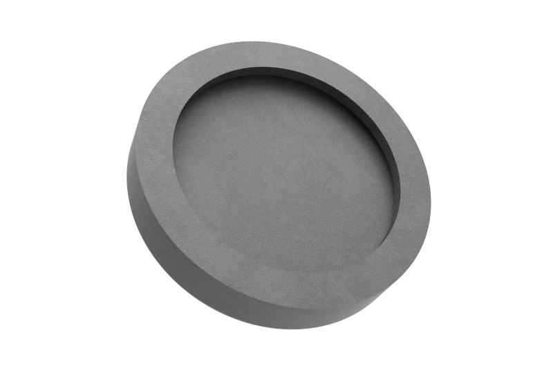 Plato de goma con placa de acero compatible con elevadores VILVER, diámetro 115 mm