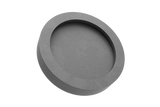 Plato de goma con placa de acero compatible con elevadores VILVER, diámetro 115 mm