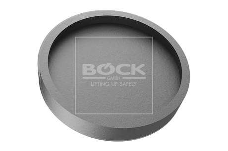 Rubber pad suitable for NUSSBAUM AMI lifts diameter 132 mm without drill holes